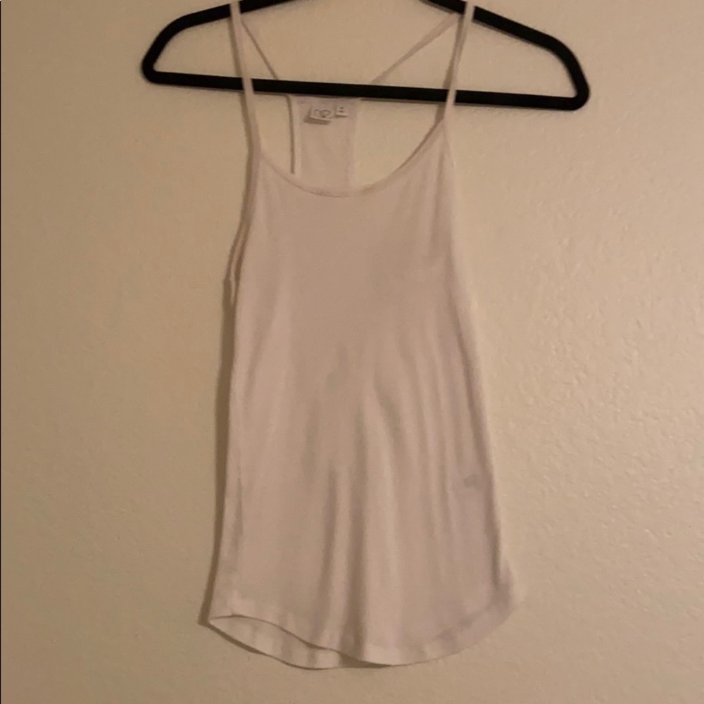 White tank top